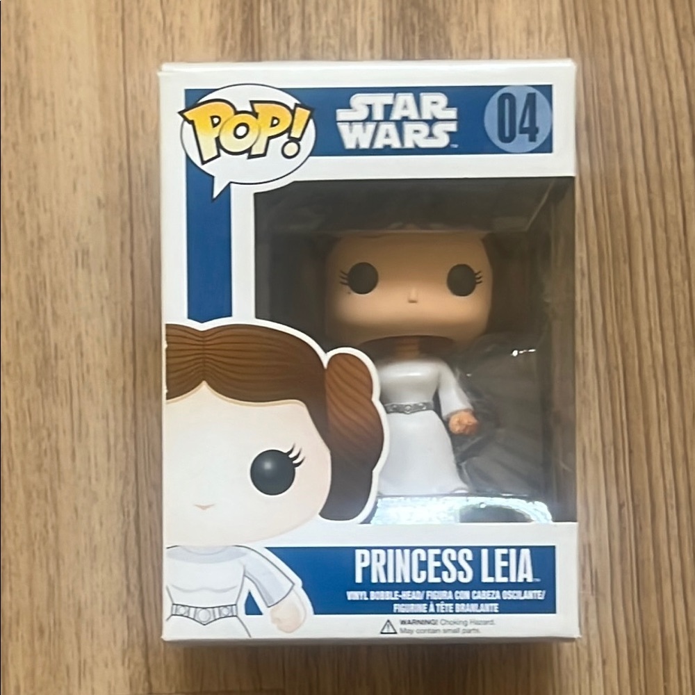 Funko Pop! Star Wars Princess Leia 04 Blue Box